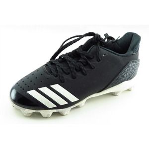 adidas Youth‎ Boys Shoes Size 2 M Black Synthetic Athletic